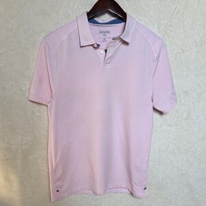 RHONE Red / White Performance Polo